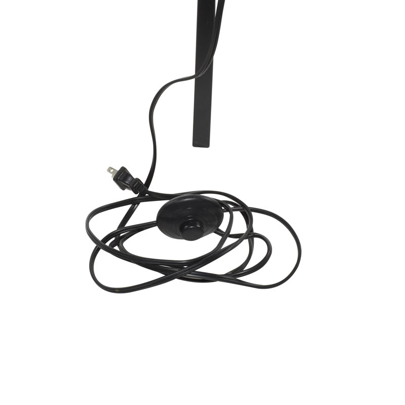 Monzon Wood Tripod Floor Lamp 