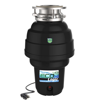 1.25 HP Continuous Feed Garbage Disposal with Cord, Heavy Duty Food Waste Grinding System