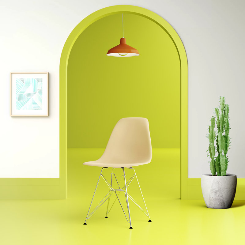 Chaise d'appoint Leavitt, Moutarde, 6
