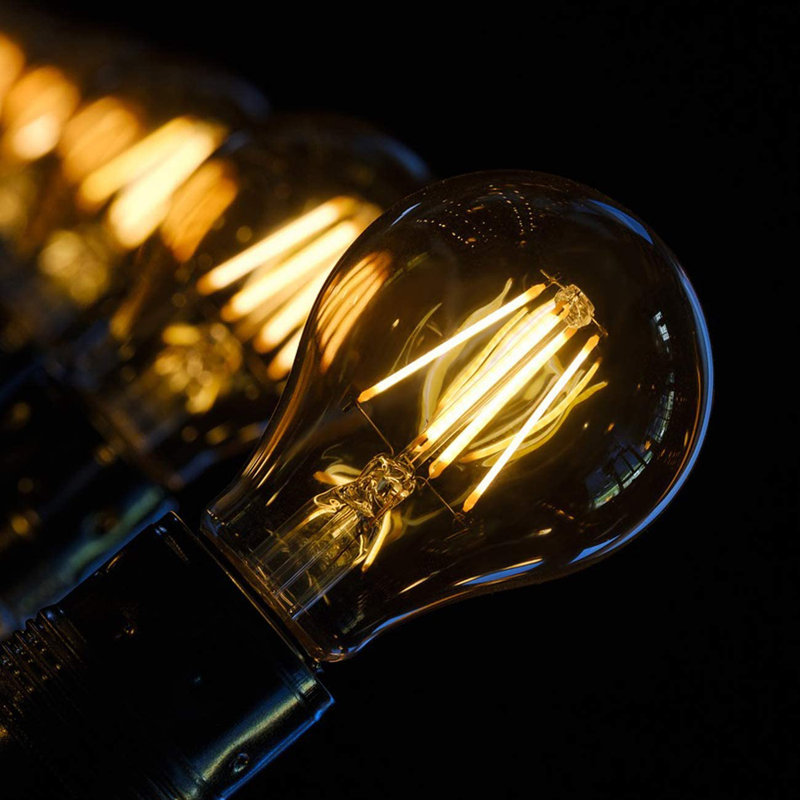 8W E27 Dimmable LED Vintage Edison Light Bulb Amber