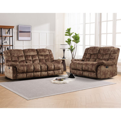 2-Piece Manual Reclining Living Room Set