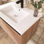Meuble-lavabo simple 29,5 po avec plateau en résine-148114440