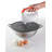 Cuisivin Pavoni Silicone Splatter Screen with 11.8'' Diameter