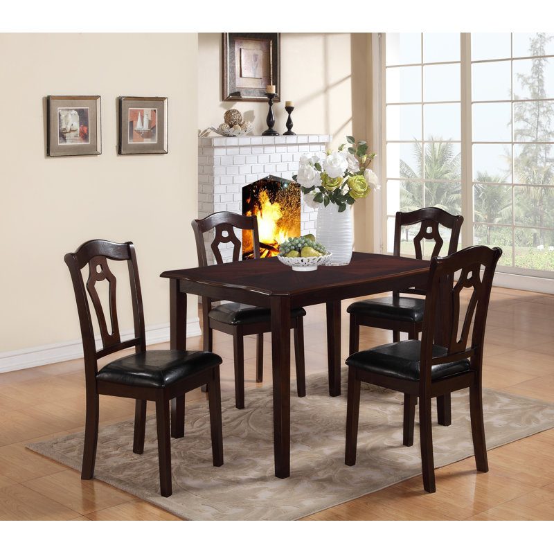 Darlow Rectangular 47'' L x 35'' W Dining Set