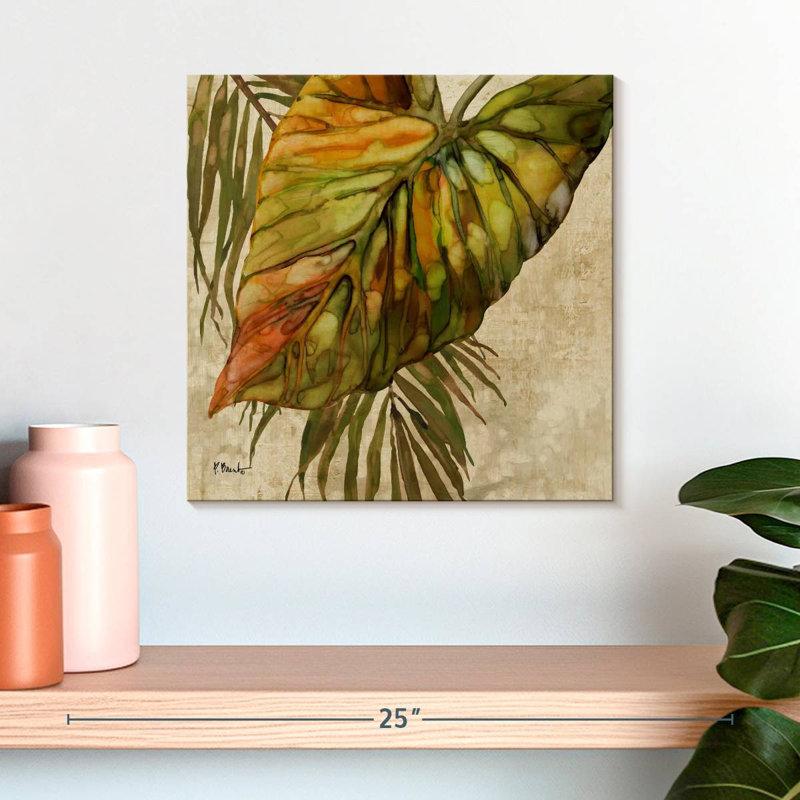 Palmdale Fronds III, H 16 po x l 16 po