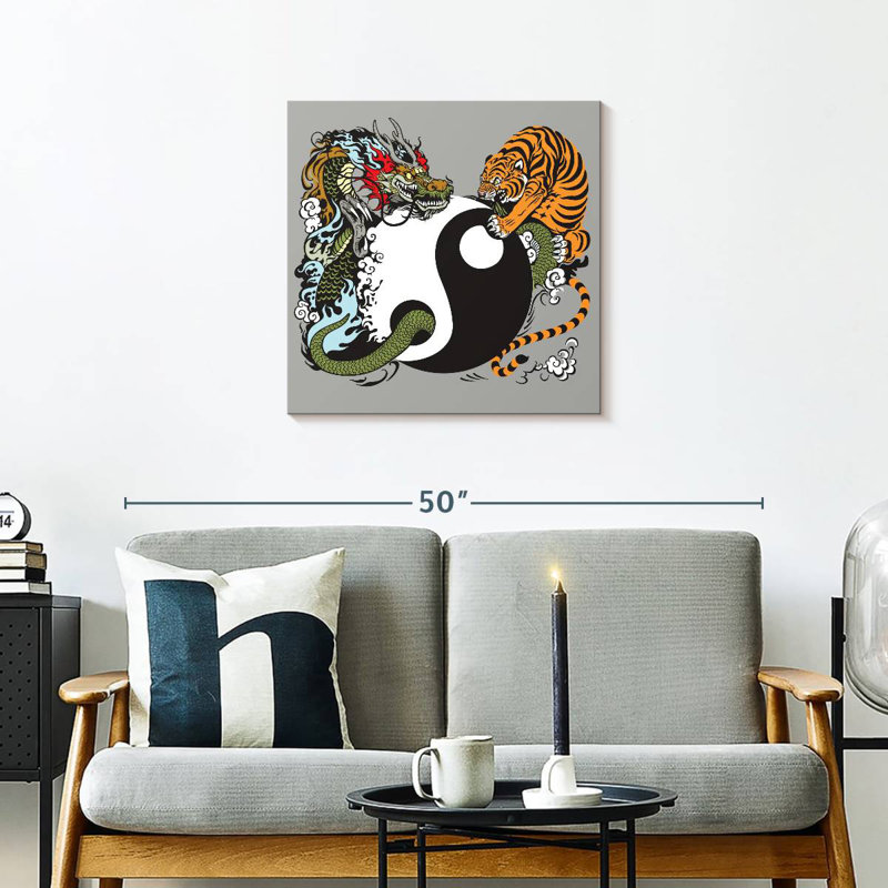 Dragon Adella et tigre Yin Yang