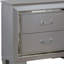 Liyanne Silver 2 Drawers 30 In. W Nightstand