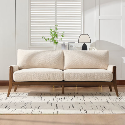 Modern Fabric Hester with Sturdy Wood Frame