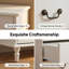 Commode blanche à 6 tiroirs-2027518764