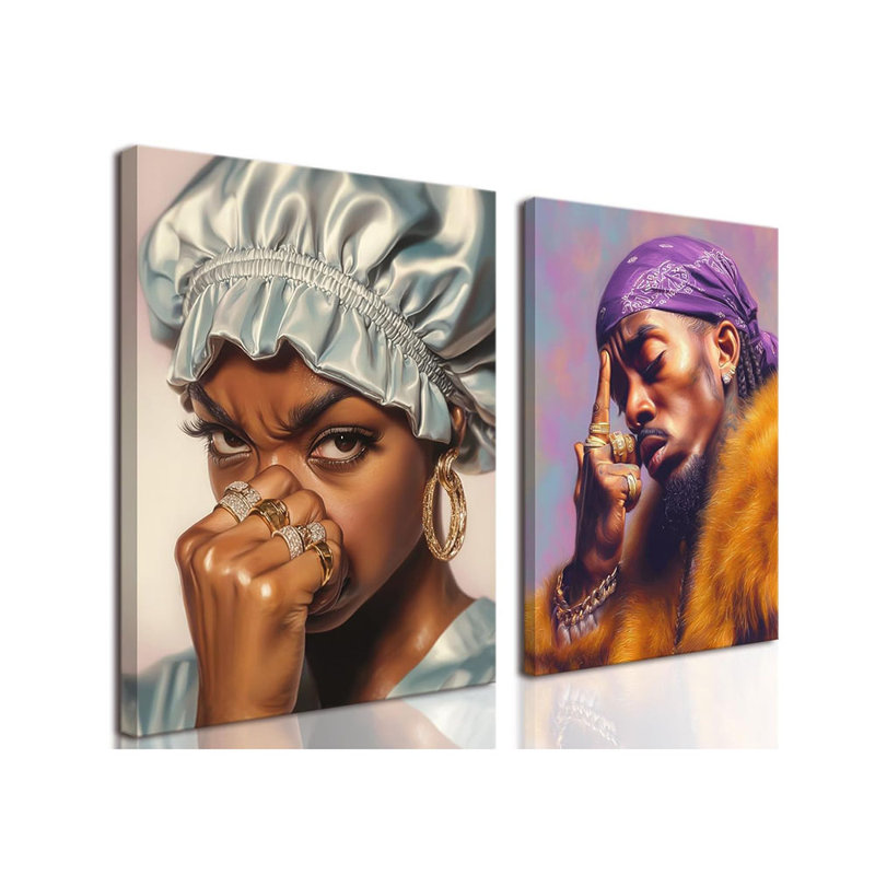 2 Piece Wrapped Canvas Set