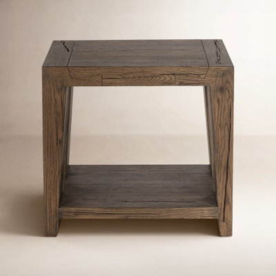 Alena Solid Wood End Table
