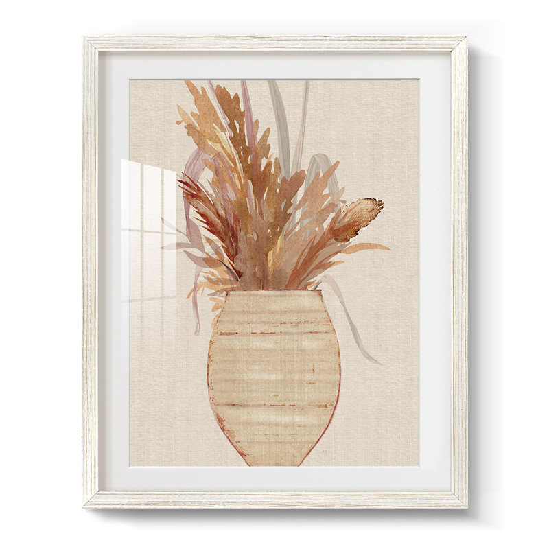 Meadow Grass II - impression encadrée, H 28,5 po x l 20,5 po, Blanc