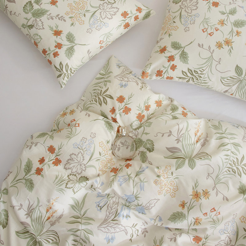 All-Season Boho Fluffy Floral Microfiber Comforter Set, Floral 16, Twin XL Comforter + 2 Standard Pillowcases