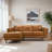 Chase Genuine Leather Sectional Left Facing-1740211377