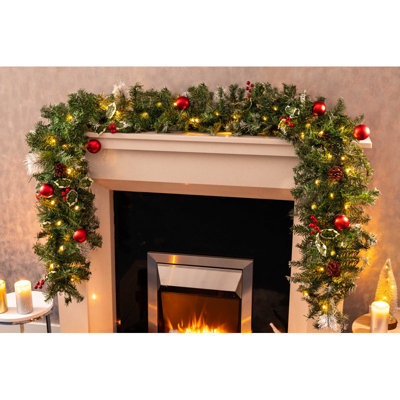 274cm Lighted Garland with Lights