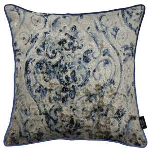 Renaissance Damask Square Cushion Cover