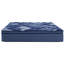 Matelas pour très grand lit 14 po avec unité de poche, couches en mousse bleue, mémoire et housse souple roulée compressée, mousse, couches