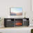 Cateria TV Stand for TVs up to 78" with Fireplace Included-422433926