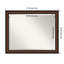 Miroir mural biseauté Izora-306045525