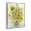Vase Speckled Sun Flowers, estampe numérique, design par Patti Bishop