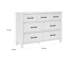 Commode combinée l 7 po Arliss