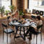 Ensemble de table ronde et quatre chaises-129473806