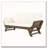 Outdoor Adjustable Patio Wooden Daybed Sofa Chaise Lounge with Cushions-538547169