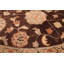 Tapis brun foncé Chobi Finest 9 pi 0 po x 9 pi 2 po