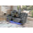 Tayeba Diamond Faux Leather Reclining Sofa -106485170