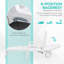 Chaise longue d'extérieur sur roulettes Outsunny avec boîte de rangement, chaise longue imperméable à assemblage rapide, conception pliante, dossier réglable à 5 niveaux pour piscine, plage, patio, jardin, blanc
