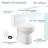 Avallon One-Piece Elongated Dual Flush-Toilet 1.1/1.6 gpf