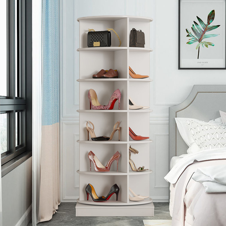 Hokku Designs 30 Pair Stackable Shoe Storage Cabinet | Wayfair