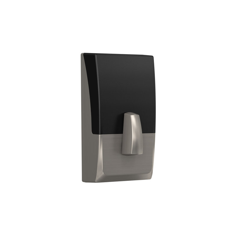 Encode Smart WiFi Deadbolt with Century Trim, Satin Nickel, Yes