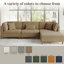Corduroy Corner Sofa -523391764