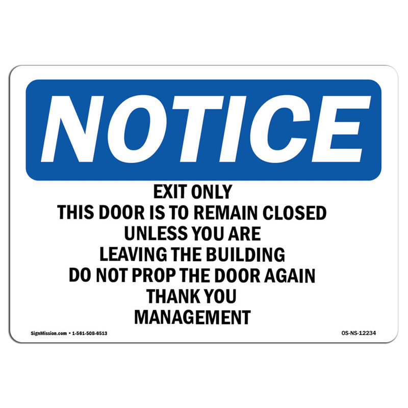 Heavy Duty Sign