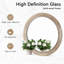 Miroir rond rustique mural