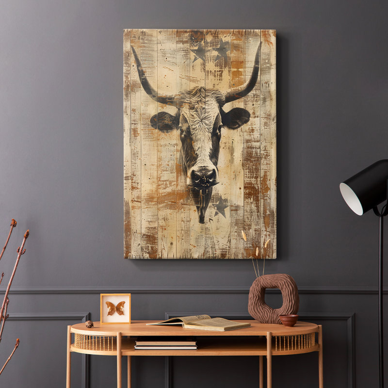 ANIMALS Series DII - Toile tendue avec châssis Premium - Prêt à être accroché, H 12 po x l 8 po