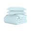 Ensemble de housse de couette bouffante à motif de chevrons Simply Soft🅫-24357436-24357434