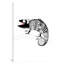 «Gecko», impression sur toile-21491781-71996312-71996314