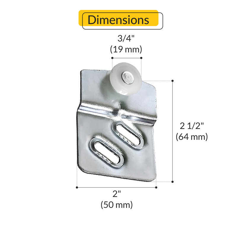 Brixwell 3-165 Offset By Pass Hanger Gray