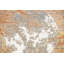 Tapis oriental contemporain à motif végétal noué à la main 4 x 7