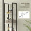 Engineered Wood Freestanding Bathroom Cabinet