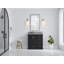 Boston 36 po X P 22 po De salle de bain en fer forgé Quartz-108535236