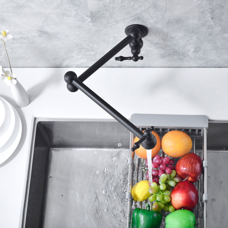 Dilon Kitchen Faucet, Matte Black