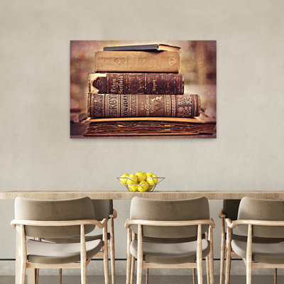 Vintage Book Collection IV Abstract Vintage Art
