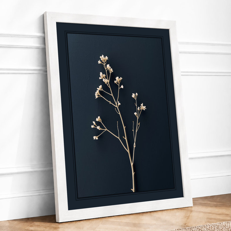 Dried Study Botanical - Print, A3 - 42.0 x 29.7 cm, White