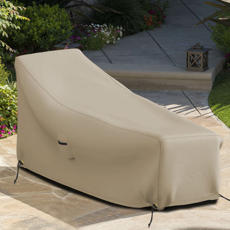 Outdoor Cover, 81.3cm H x 203.2cm W x 86.4cm D, Beige