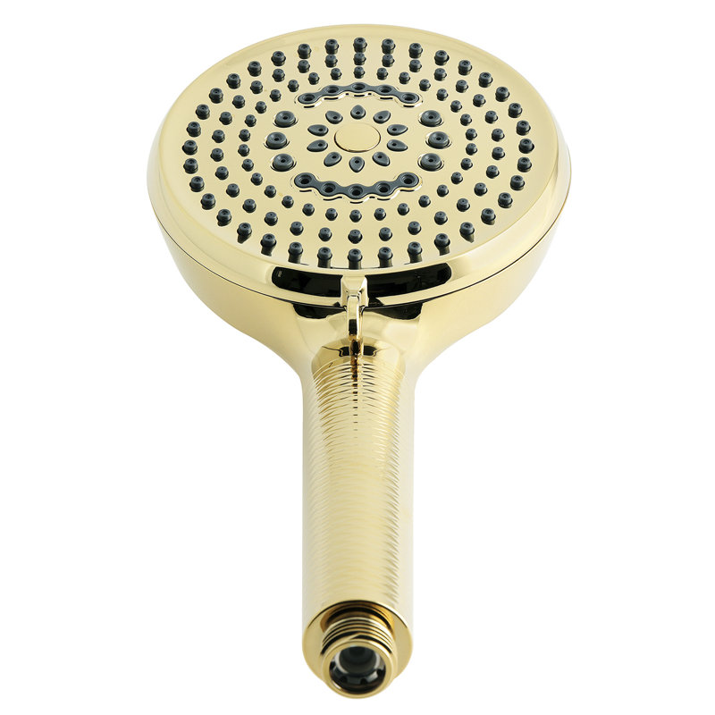 Douche à main à 10 fonctions Kingston, Polished Brass