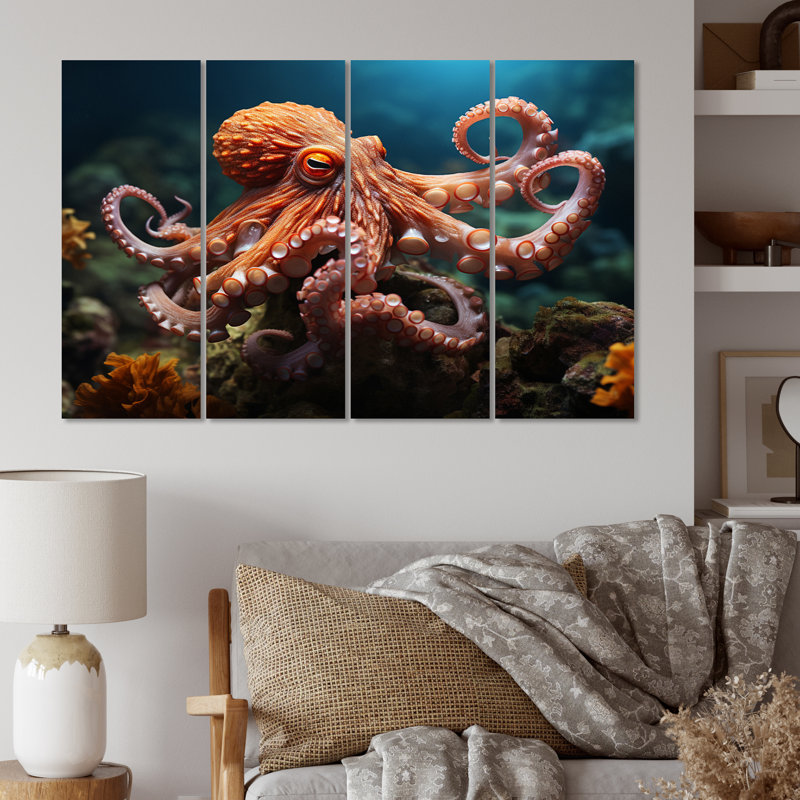 Coral Octopus Serene submersion II 4 pièces
