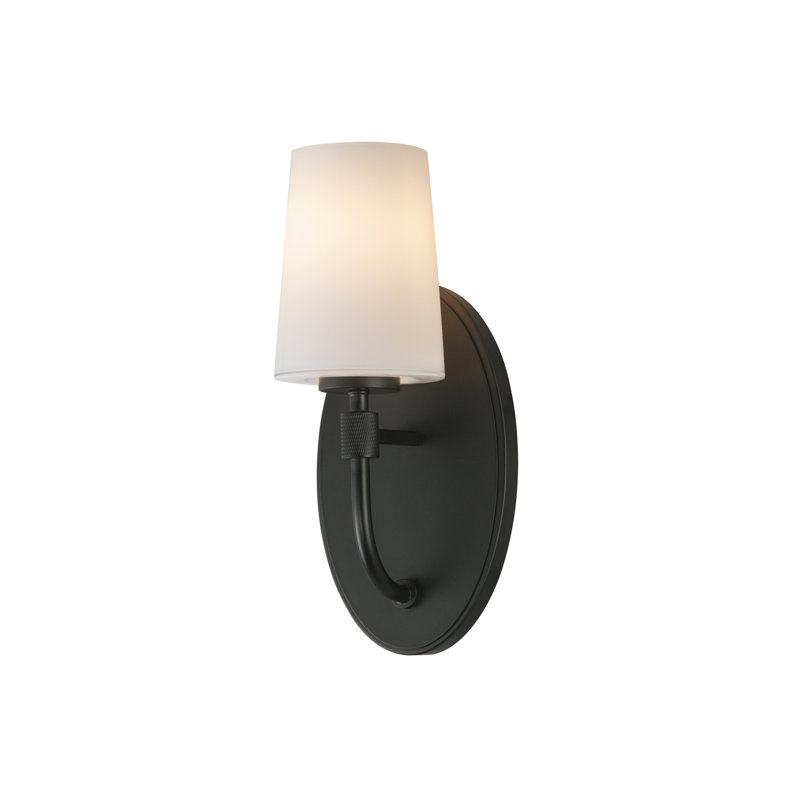 Durham-Wall Sconce, Black